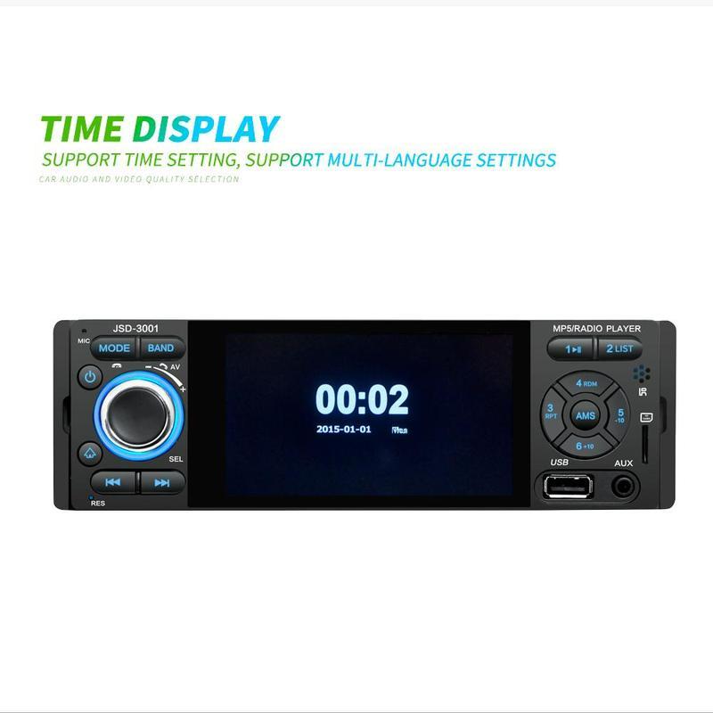 4.1 Inch Touch Screen MP5 Player Car Radio Autoradio Car Multimedia Bluetooth Fm Radio