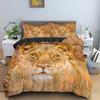 3D Lion Print King Bedding Set Custom Animal Adult Kids Queen Duvet Covers Comforter/Quilt/Blanket Cover Sets With Pillowcase
