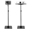 Projector Stand, Projector Floor Stand with Adjustable Height 770 To 1610mm, 360° Horizontal Rotation Projectors Cart for Meetings, Outdoor Movies,