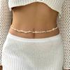 Bohemian Starfish Conch Rice Beads Waist Chain For Women Summer Beach Sexy Bikini Belly Chain Body Jewelry Vacation Accessories