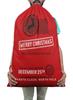Printtoo 2 Pcs Santa Gift Sack For Kids Presents Xmas Bag Christmas Sack Personalized Bags Large 27x20 Inch