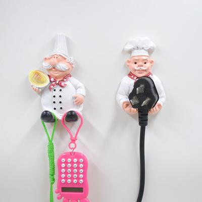 Ganci da parete in resina, ganci decorativi da parete, organizer da cucina per porta-spina da bagno