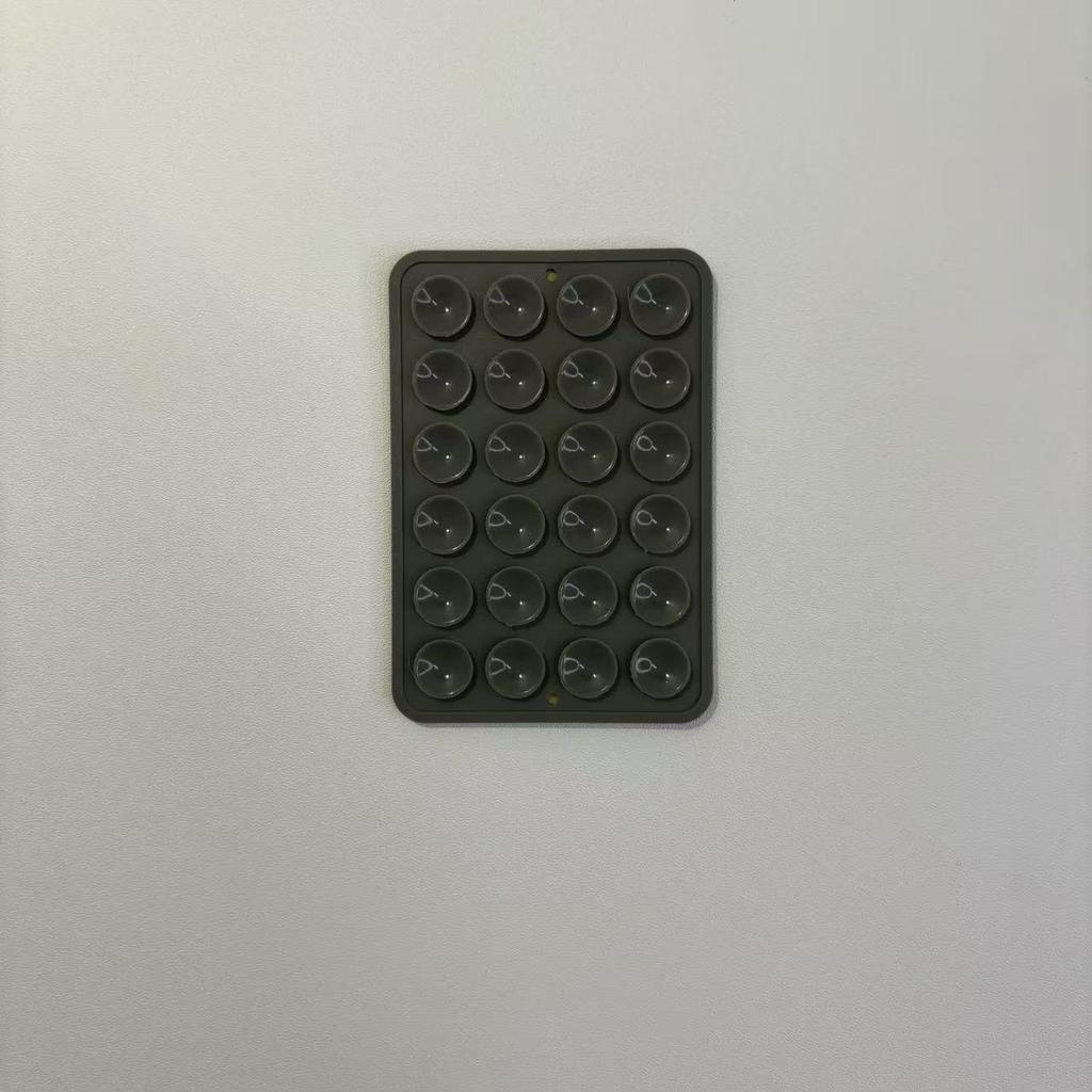 Mobiltelefon Silikon 24 Fyrkantiga Sugkoppar Mobiltelefonhållare Multifunktionell Enkelsidig Mm Självhäftande Sugkopp