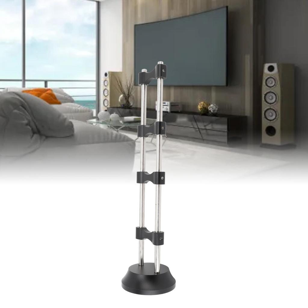 HiFi Cable Lifting Stand Reduce Vibration Stainless Steel HiFi Line Organizer Rack for Speaker Music
