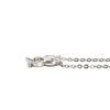 White Clover Necklace Hello Kitty 50th Anniversary DOLLY MIX Sanrio Characters Silver 925 Cubic Zirconia Ribbon SAKT50-N003RD