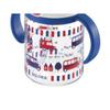 Richell AQ straw mug 320ml, 1 piece, navy blue