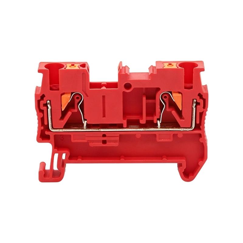 10Pcs Electrical Connect Screwless Terminals Block With Push In Design PT2.5 Cable Connector For Industrial Automation