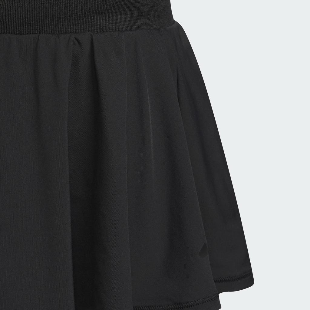 Children Aged 3 7 Years Old Adidas Skirt Set SportswearTrack White/Black JM3455