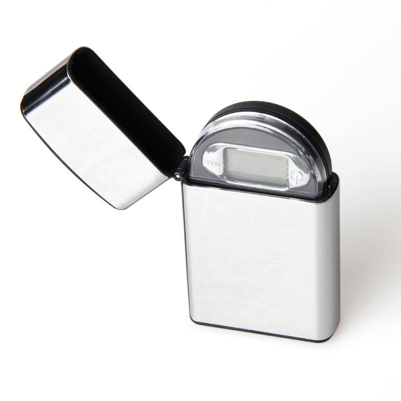 Mini High-Precision 0.01g Jewelry Electronic Scale - Portable Lighter Design
