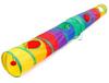 Three-Channel Rainbow Cat Tunnel: Foldable, Fun, and Durable Crawling Tube
