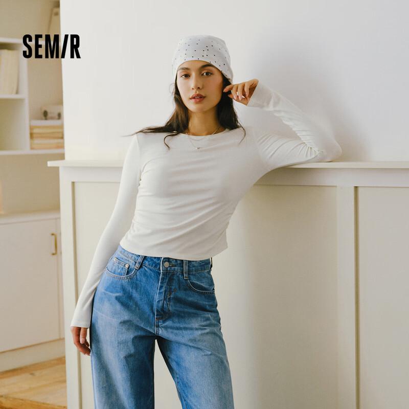 Semir Women s Slim Fit Thermal Long Sleeve Crop Top XXL