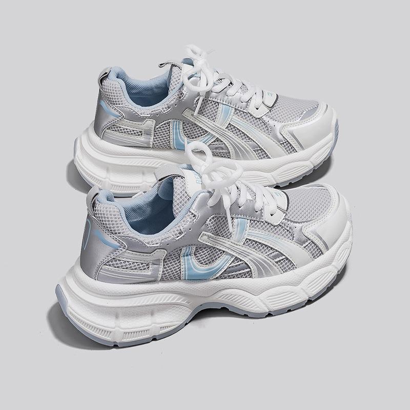 Platform Dad Shoes Autumn New Casual Versatile Running Shoes Ultra-light Sports Shoes Men's and Women's Couple Shoes