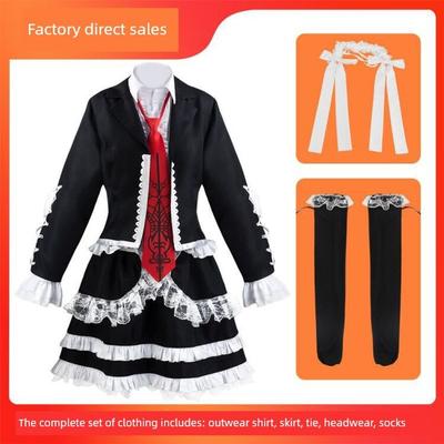New Danganronpa Serenity Lauderbeck Cosplay Costume an Guangtuo Huizi Cosplay Dress Outfit
