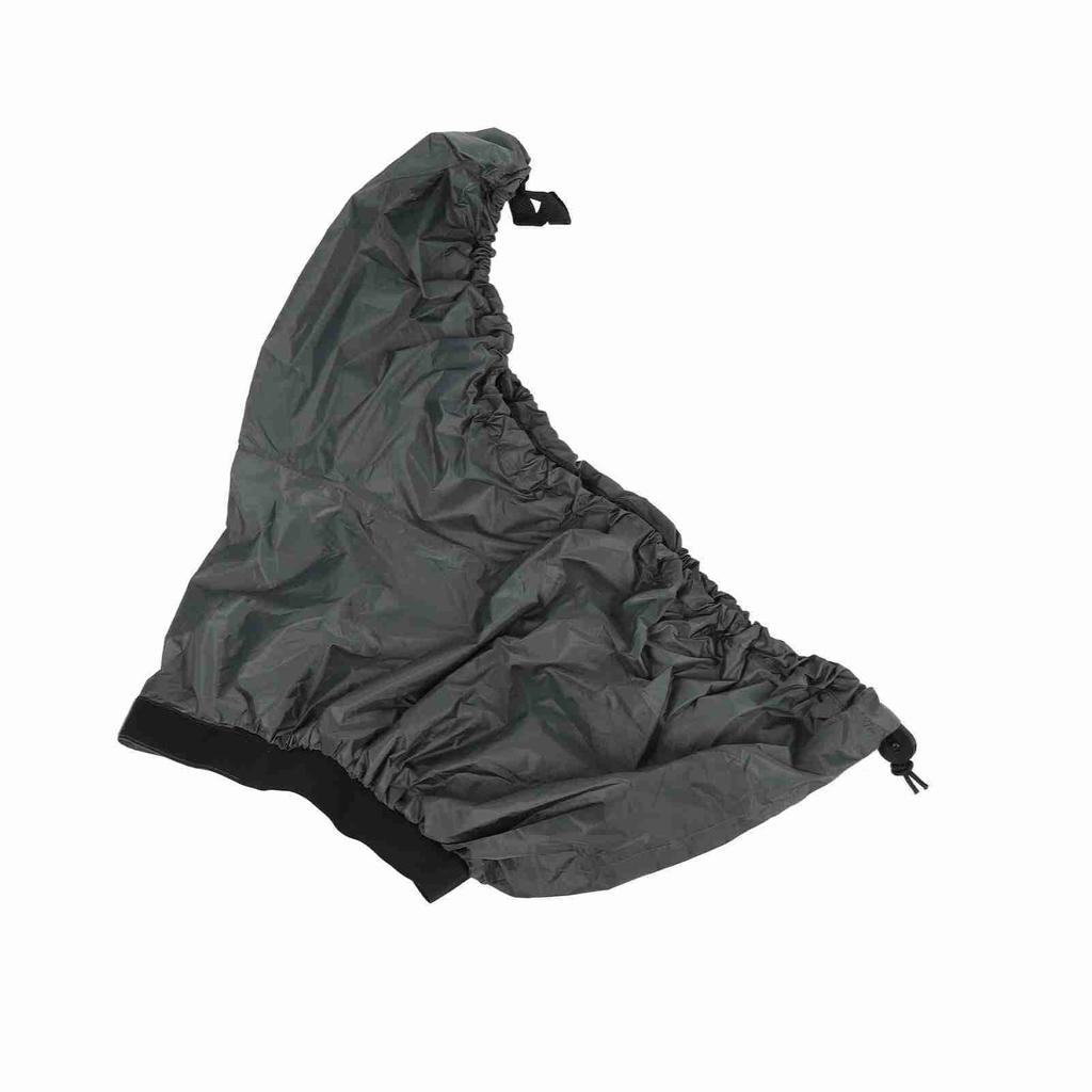 Nylon Kayak Spray Skirt Waterproof Cover Water Sports Accessory(Black)