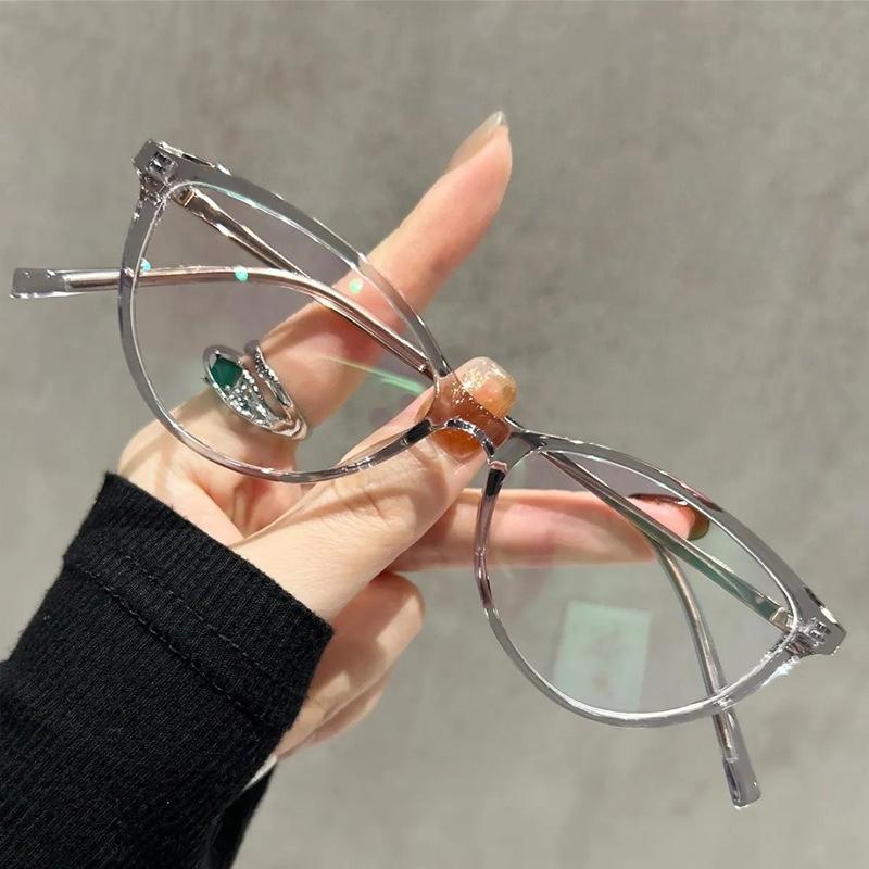 Fashion Anti Blue Light Reading Glasses For Women Cat Eye Reading Glasses Personalized Outdoor Decoration Glasses