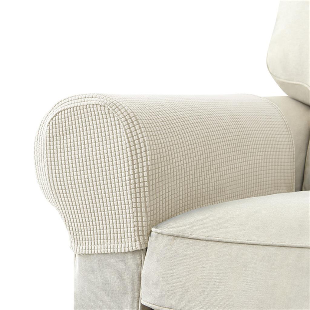 Stretch Sofa Armrest Cover Chair Arm Covers Protectors Pack of 2 Comfortable Sofa Armrest Slipcovers Armchair Covers