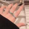 Mint Green High-End Women's Adjustable Knuckle Ring