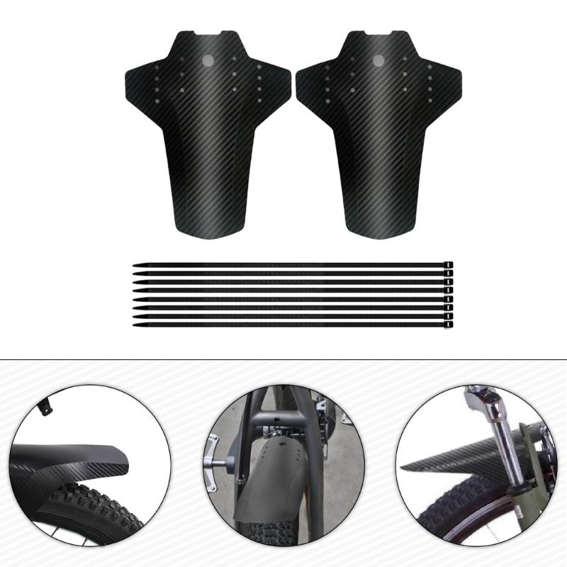1 Set of Bicycles Front Rear Mud Guard for Mountain Bikes Bicycles Mud Guard Adjustable Bicycles  Front Rear Mudguards