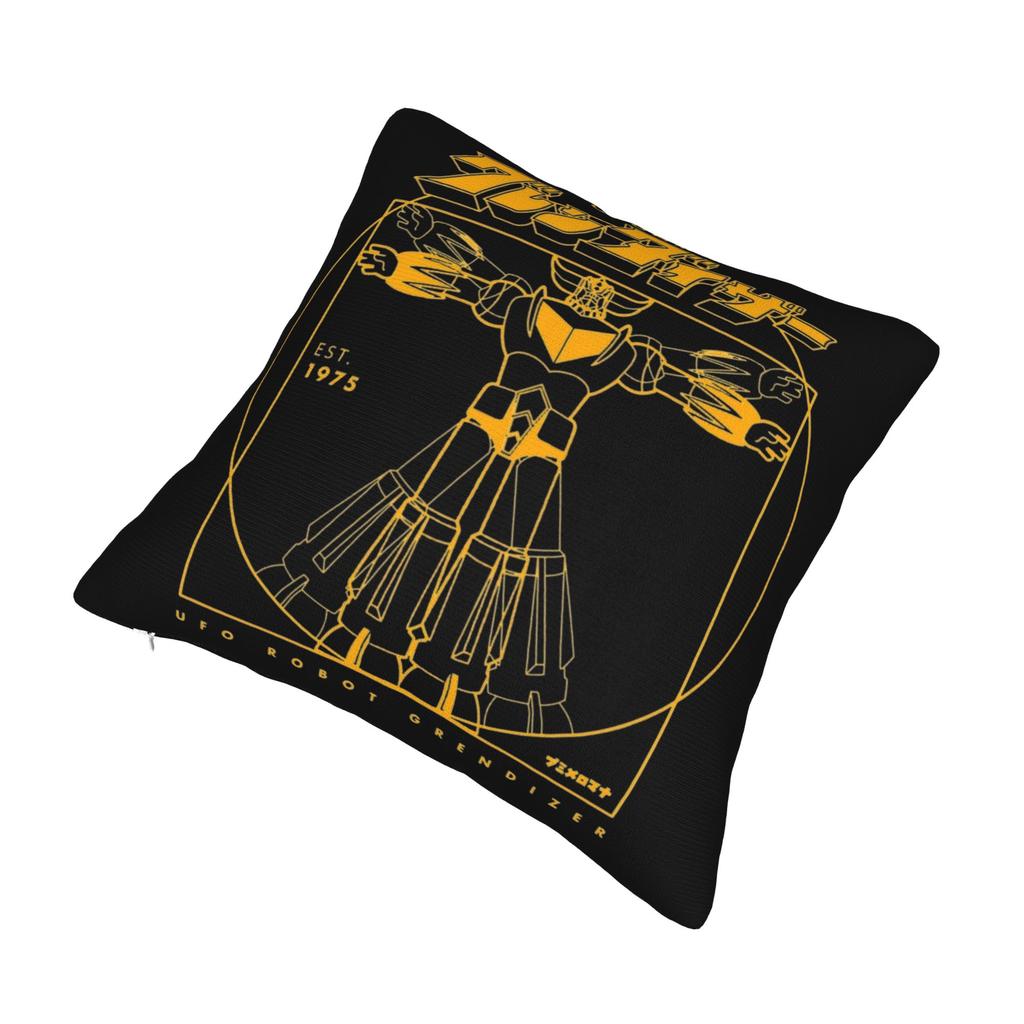 Grendizer Pillowcase Printed Polyester Cushion Cover Decor Anime Pillow Case Cover Living Room Square 40*40Cm