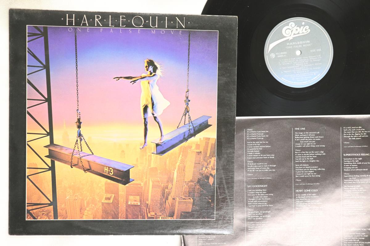 

Виниловая пластинка HARLEQUIN - One False Move PEC80066 EPIC 1982 Канада Рок Б/У
