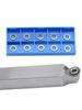 652F Ci5 8.9mm Round Inserts Cutters For DIY Lathe Woodworking Finisher Hollower Tools Replacement Set
