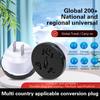 Eu Plug Adapter Uk Au Us To Eu Kr Travel Socket Converter British American To Euro European Korea France Universal Power Adapter