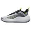 New LiNing Badfive 1 Cushioning Anti Slip And Wear Resistant Low Top Basketball Shoes White Black Green AGBR001-1