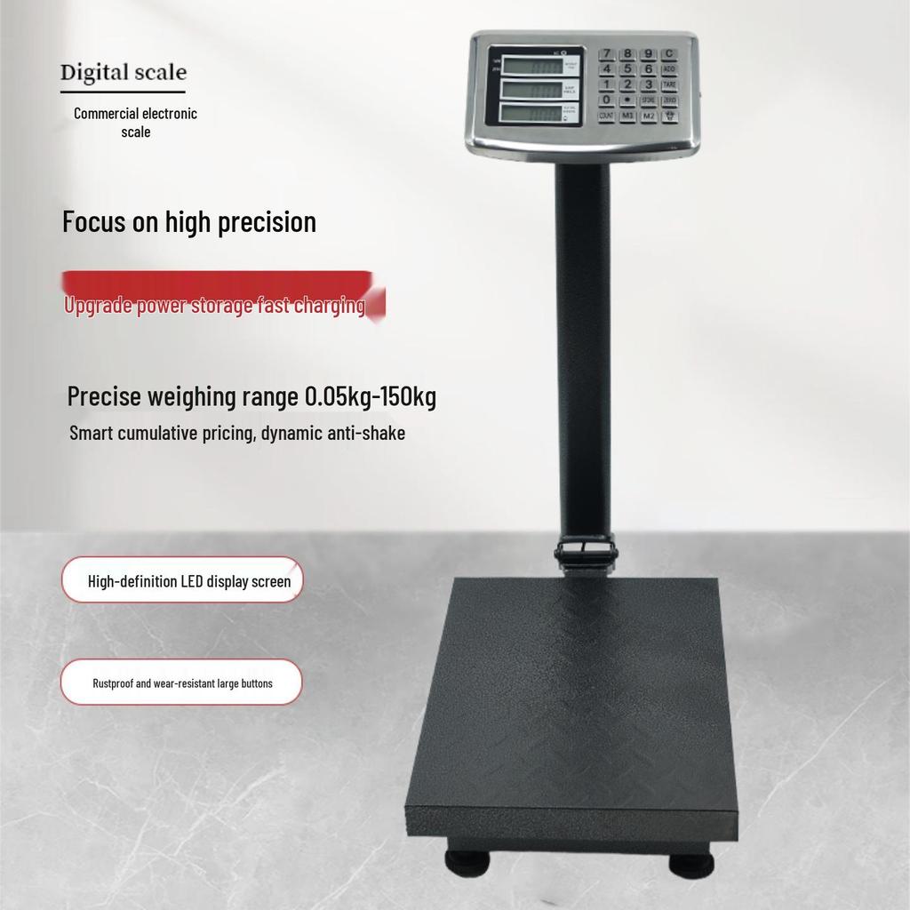 150kg Foldable High-Precision Electronic Scale with Free Shipping