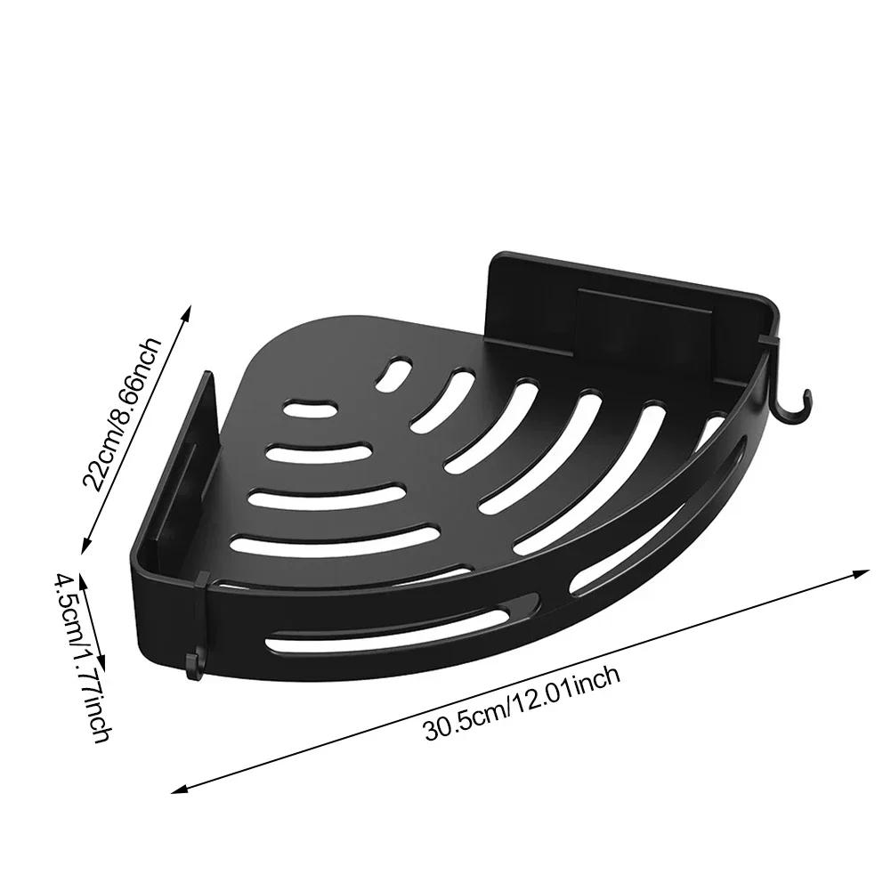 No Punching Required Bathroom Shampoo Holder Shower Shelves Storage Shelf Towel Holder Shelves for Bathroom