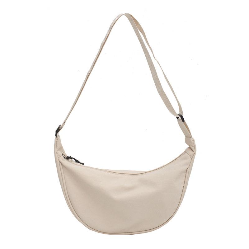 

Оранжевые холщовые сумки через плечо для женщин, модные сумки, повседневные сумки-хобо, нагрудная сумка, студенческая сумка через плечо белый