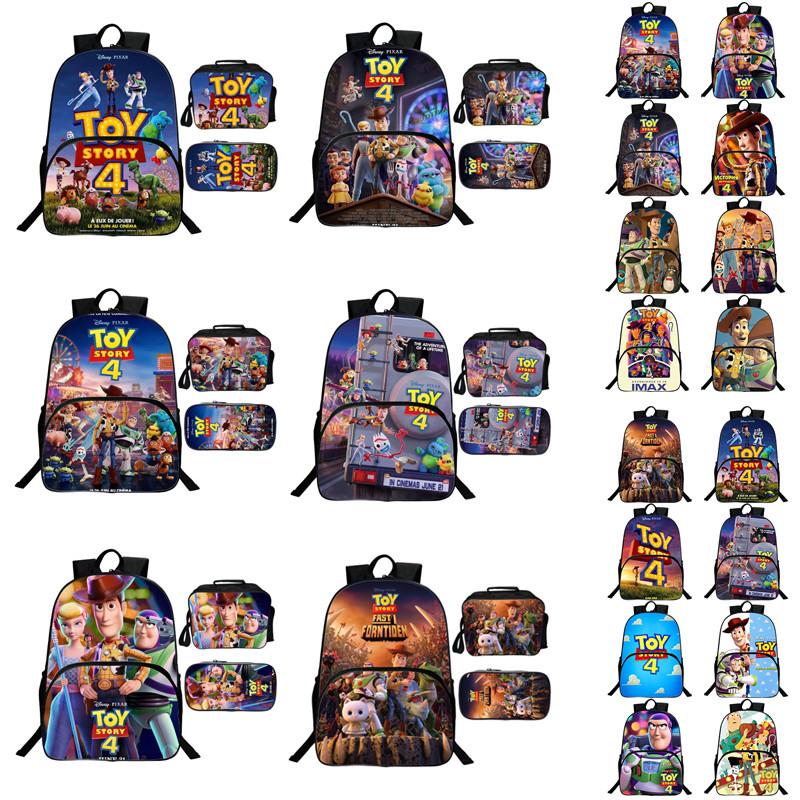 Cartoon Print Backpack For Kids Versatile School Bag With Cute Design And Spacious Capacity