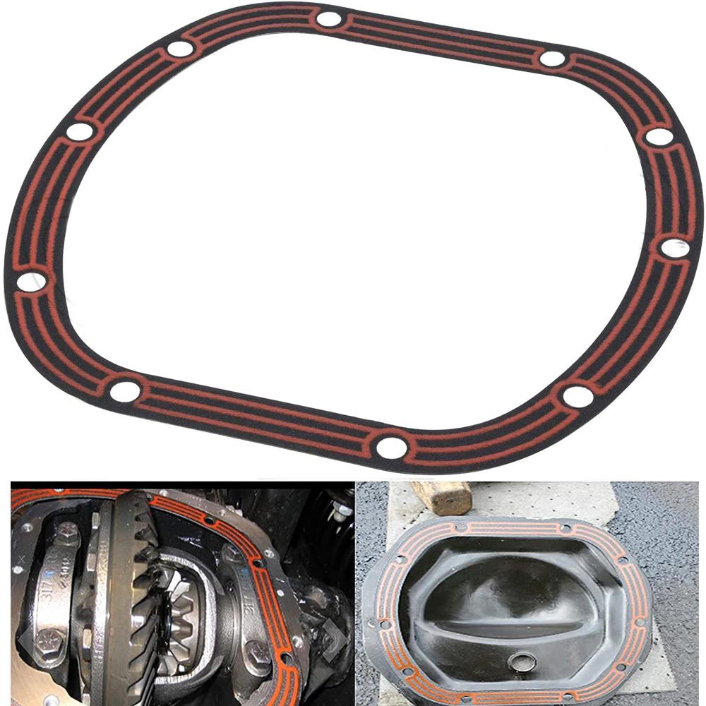 TENG MILE D030 Differential Cover Gasket Rubber Coated Steel Core for Dana 30 Axle for Jeep Wrangler TJ JK KJ Cherokee