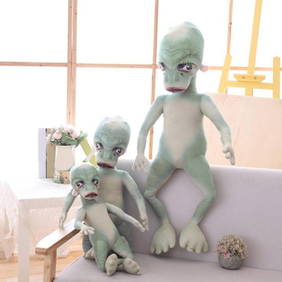 Aliens Plush Toy Fluffy PP Cotton Filling Lovely Doll Plushies Photo Prop Sofa Ornament Huggable Stuffed Pillow Cartoon