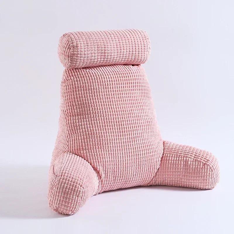 

1PC Sofa Cushion Back Pillow Removable Washable Sofa Reading Pillow Tatami Bed Back Cushion Home Decor 75x40x40/ 80x40x65cm 75X40X40CM розовый