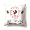 European and American Christmas Santa Claus Christmas Tree Creative Polyester Pillow Case Fashion Home Pillow Case