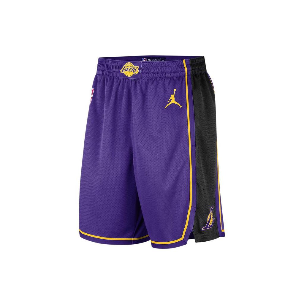 Jordan Pantaloncini da Basket NBA Swingman da Uomo Dri-FIT Viola DO9432-504