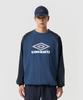 Umbro Crispy Taslan Long Sleeve Piste Navy Ur324Cwt92 (B Type)