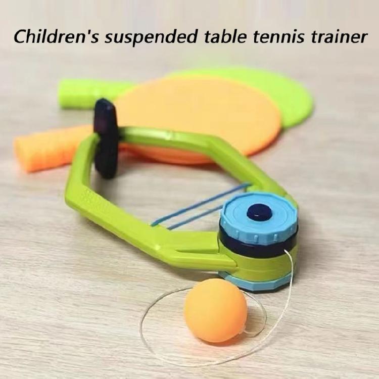 Quick Installation Indoor PingPong Trainer Using Suspension System Suitable for Parent Interaction and Development