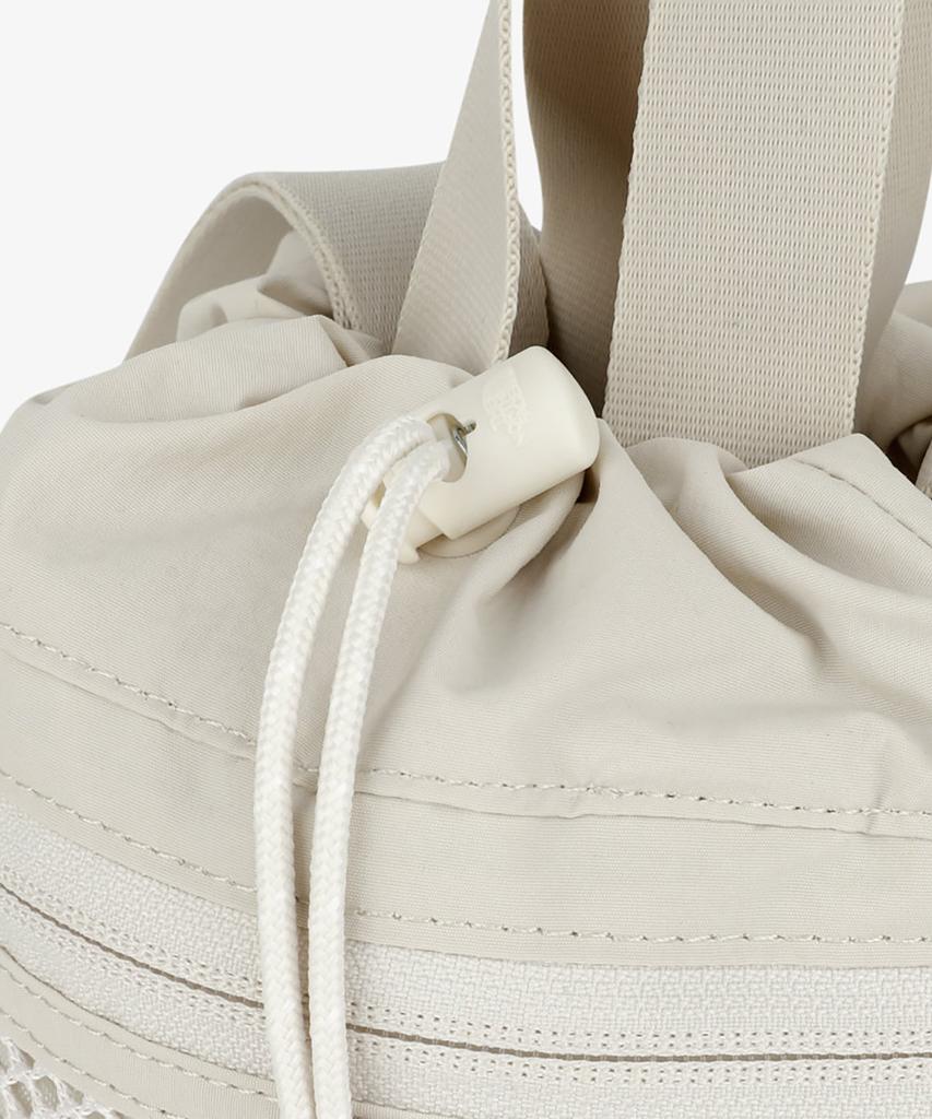 Noseupeiseu Nn2Pr82K Linden Netz-Eimer Tasche Mini Creme