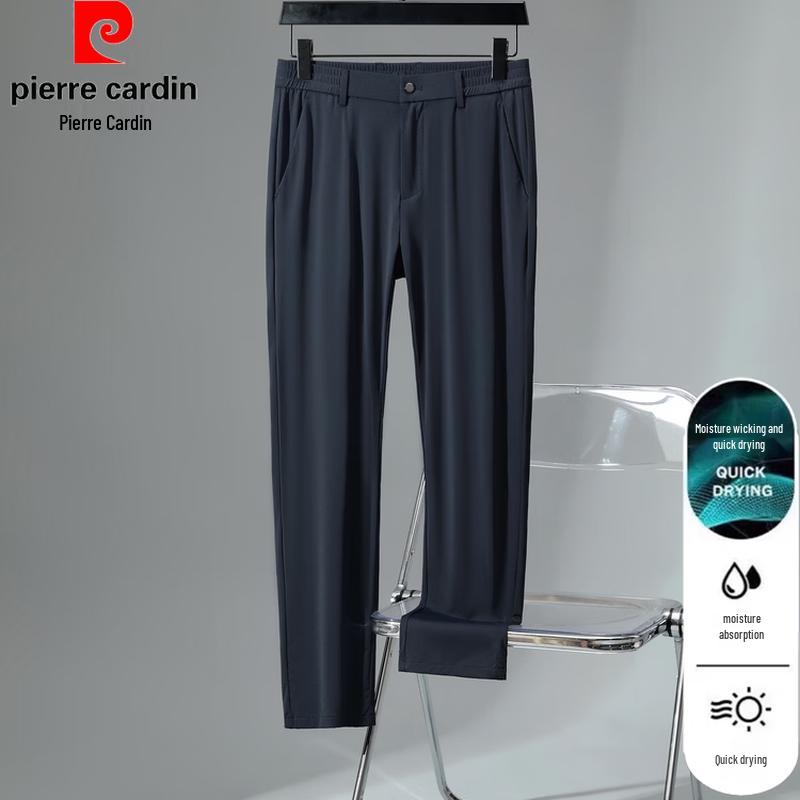 Pierre Cardin Men's Summer Quick-Dry Stretch Business Casual Pants