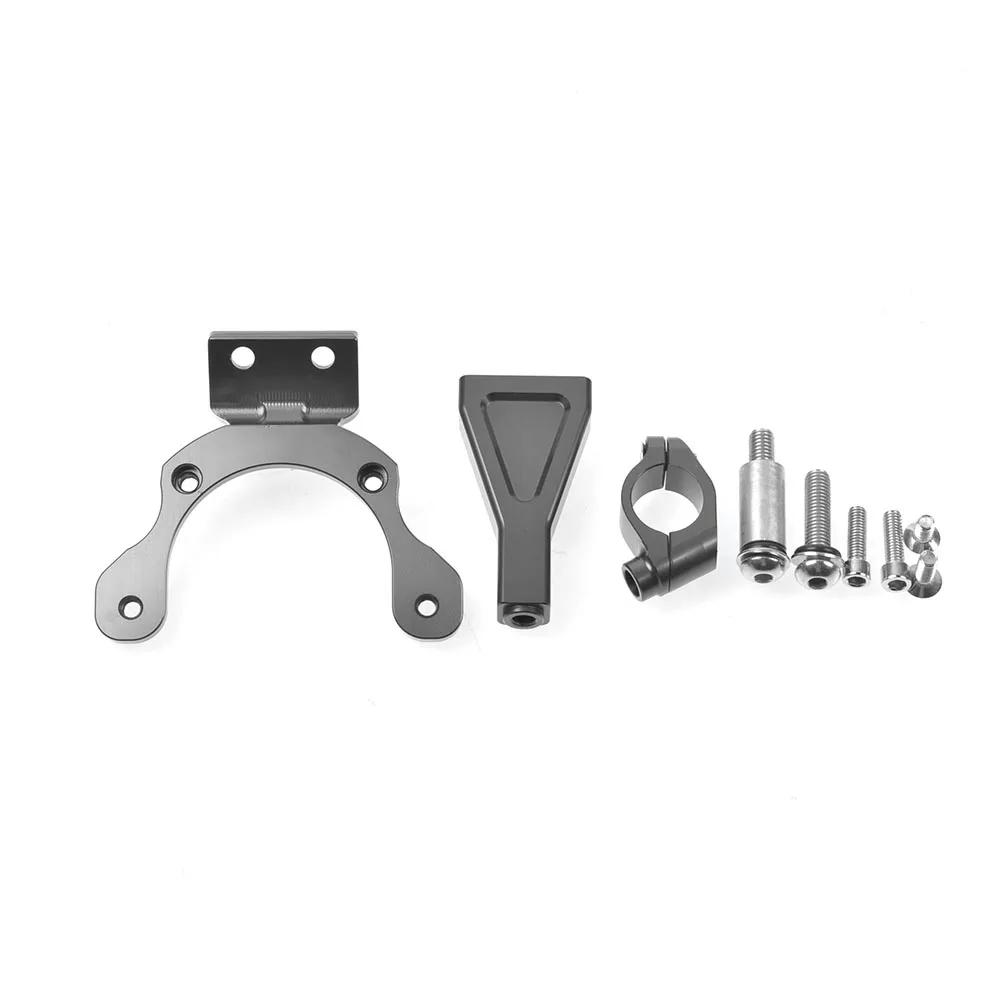 Fiber Carbon Steering Damper Stabilizer Motorcycle For Kawasaki Z900 Z 900 Dampers Mount Bracket Support Kit 2017 2021 2022 2023
