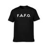 FAFO Finde es heraus Lustiges T-Shirt Herren T-Shirts Grafik T-Shirt für Herren T-Shirt