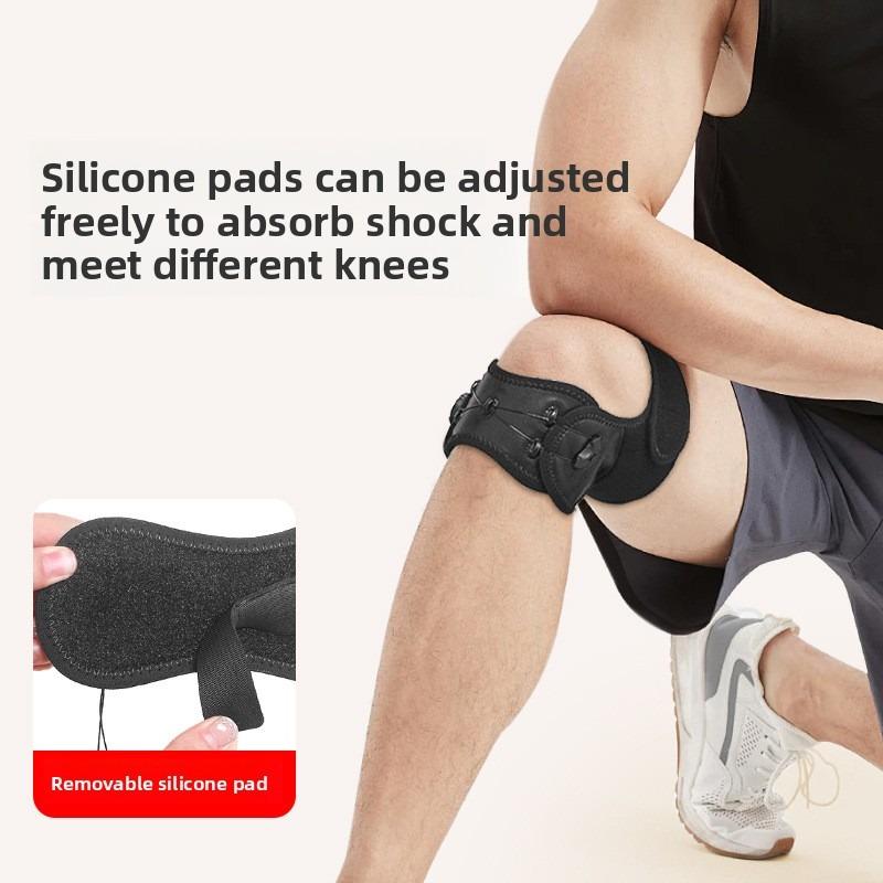 1PC Kneepad Double Patellar Knee Patella Tendon Support Strap Brace Pad Protector Open Knee Wrap Band Fit