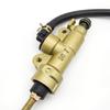50mm Motorcycle Accessories Rear Brake Master Cylinder Pump Universal Hydraulic Pumps Golden
