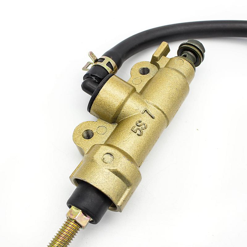 50mm Motorcycle Accessories Rear Brake Master Cylinder Pump Universal Hydraulic Pumps Golden