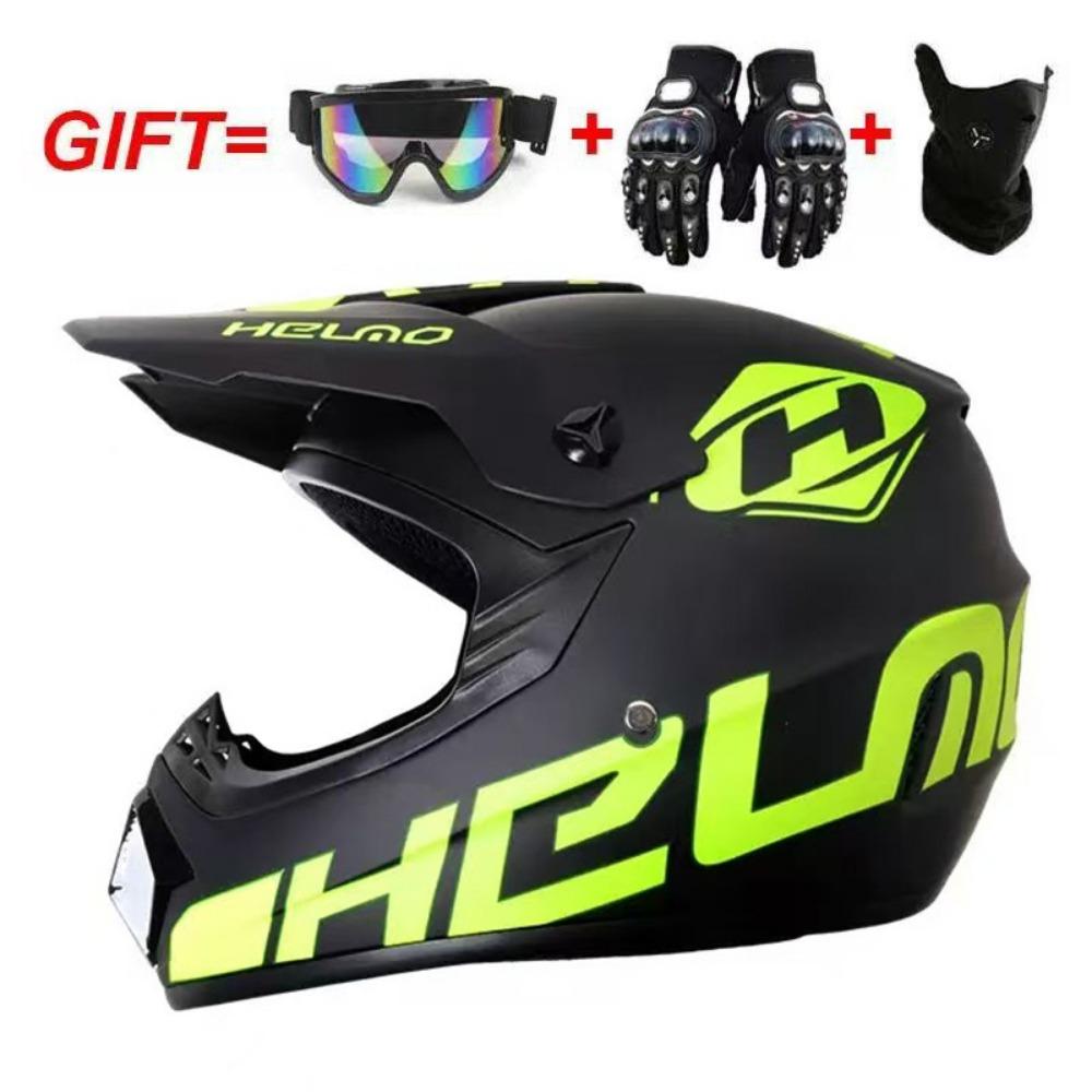 Cool Helmet Junior Motorcycle Helmet Mountain Bike ATV Off-Road Vehicle Helmet