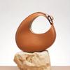 Niche Design Oval Shoulder Bag Minimalist Hobo Bag For Women Stylish Solid Color Handbag Premium Durable Quality