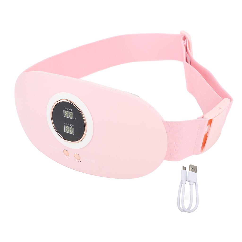 Cordless Heating Pad 7 Message Mode Electric Graphene Menstrual Heat Belly Wrap Belt for Home