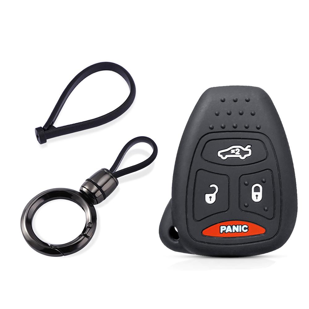 For Dodge Avenger Caliber Cool Bo For Jeep Grand Cherokee Compass Patriot For Chrysler 300c Voyager PT Cruiser Key Case Cover