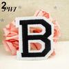 Cloth Letter A-Z Embroidered Motif Applique Iron On Patch Sew Clothing DIY Sticker